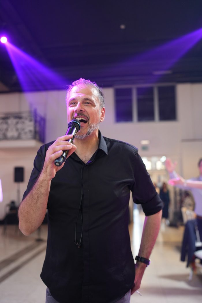 Aleksandar Čović na nastupu